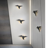 Modern Bird Wall Light  Geometric Metal Sconce - Product detail 9