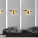 Modern Bird Wall Light  Geometric Metal Sconce - Product detail 14
