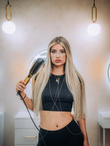 Professional Hair Straightener  Digital Titanium Plates With 31 Heat Settings - Product detail 8
