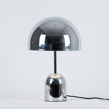Modern Table Lamp  Chrome Bell Glass Design - Product detail 29