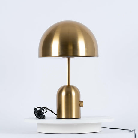 Modern Table Lamp  Chrome Bell Glass Design - Product detail 30