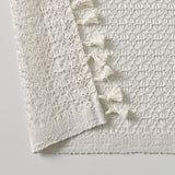 French Voile Curtains  Sheer Beige With Tassel Trim - Product detail 6