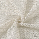 French Voile Curtains  Sheer Beige With Tassel Trim - Product detail 7