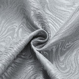 Textured Blackout Curtains  Embossed Swirl Pattern Grey - Product detail 8
