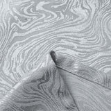 Textured Blackout Curtains  Embossed Swirl Pattern Grey - Product detail 12