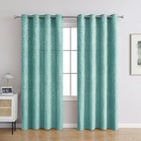Textured Blackout Curtains  Embossed Swirl Pattern Grey - Product detail 20