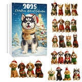 Christmas Dog Advent Calendar  24 Festive Puppy Ornaments - Product detail 10