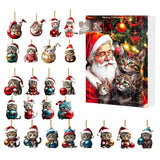 Dachshund Christmas Advent Calendar  24 Day Holiday Countdown with Festive Dog Ornaments - Product detail 14