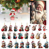Dachshund Christmas Advent Calendar  24 Day Holiday Countdown with Festive Dog Ornaments - Product detail 4