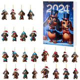 Dachshund Advent Calendar  24-Day Christmas Countdown with Dog Ornaments - Product detail 6