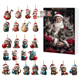 Dachshund Christmas Advent Calendar  24 Day Holiday Countdown with Festive Dog Ornaments - Product detail 7