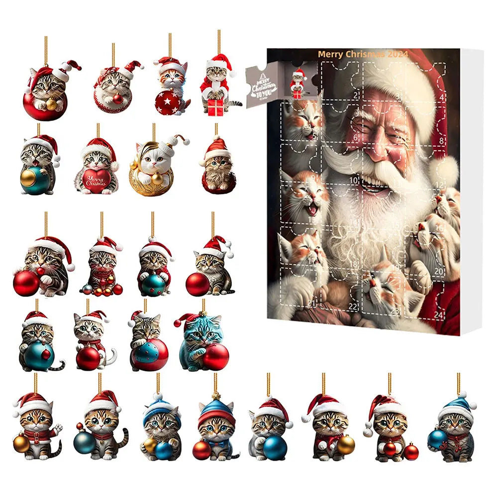 Dachshund Advent Calendar  24-Day Christmas Countdown with Dog Ornaments - Product detail 9