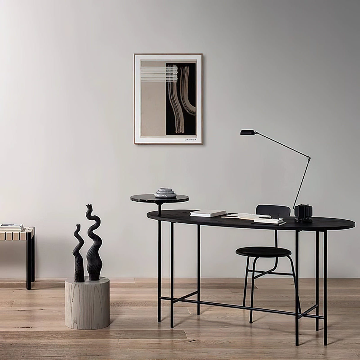 Modern LED Desk Lamp  Rotating Arm With Dimming Control - Product example