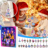 Dark Fantasy Advent Calendar  24 Anime Character Keychains - Detailed view
