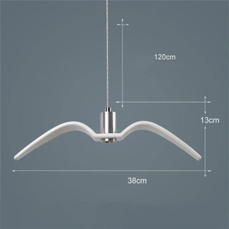 Bird Wing Pendant Light  Modern Seagull Design - Product detail 7