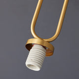 Art Deco Ceiling Light  Diamond-Cut Glass  Brass Design - Product detail 16