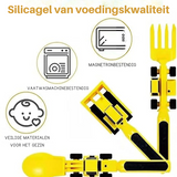 Construction Plate Set  Interactive Bulldozer Design for Kids - Product detail 5