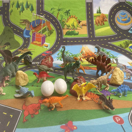 Dinosaur Advent Calendar  28 Figure Educational Christmas Countdown - Detailed view