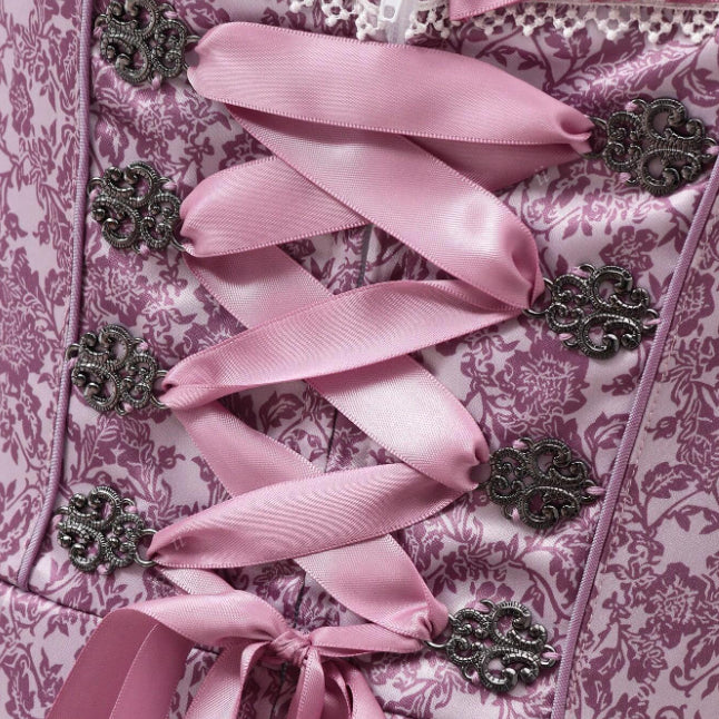 Traditional Dirndl Dress  Lace Trimmed Oktoberfest Costume - Product detail 4