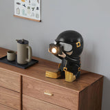 Contemporary Diver Table Lamp  Decorative Resin Figurine Light - Product detail 13