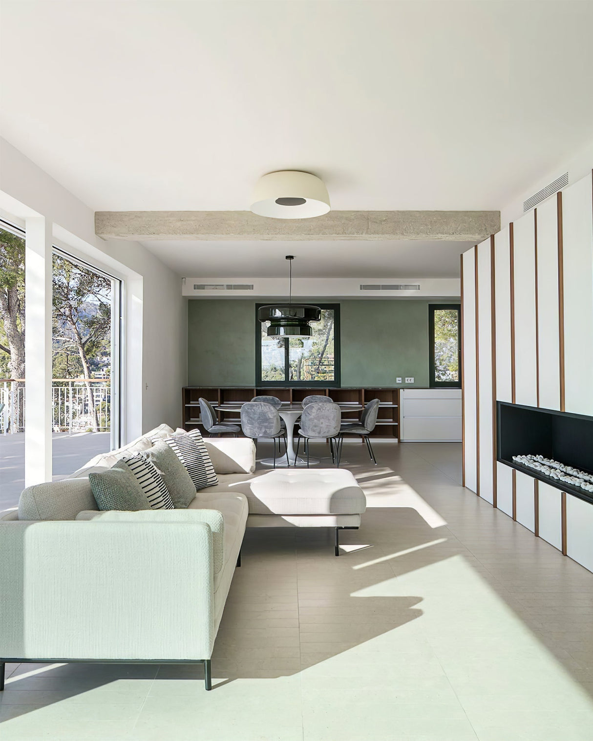 Modern Dome Ceiling Light  Minimalist LED Lighting - Product detail 13