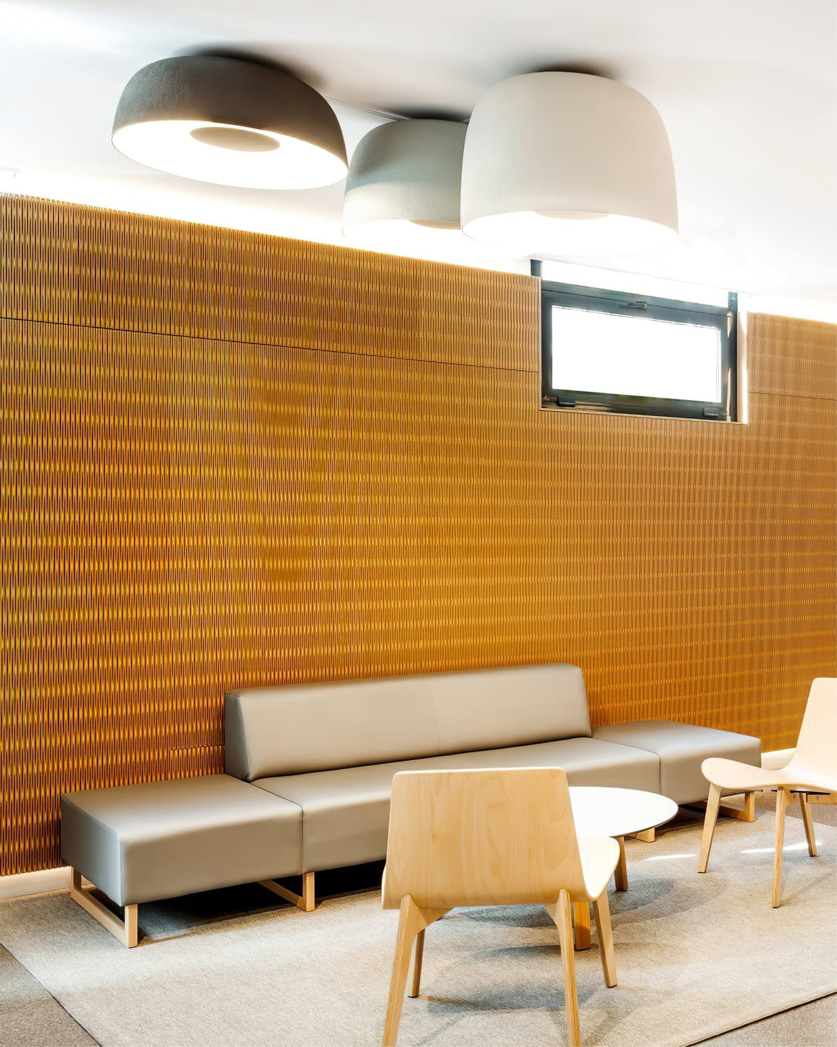 Modern Dome Ceiling Light  Minimalist LED Lighting - Product example