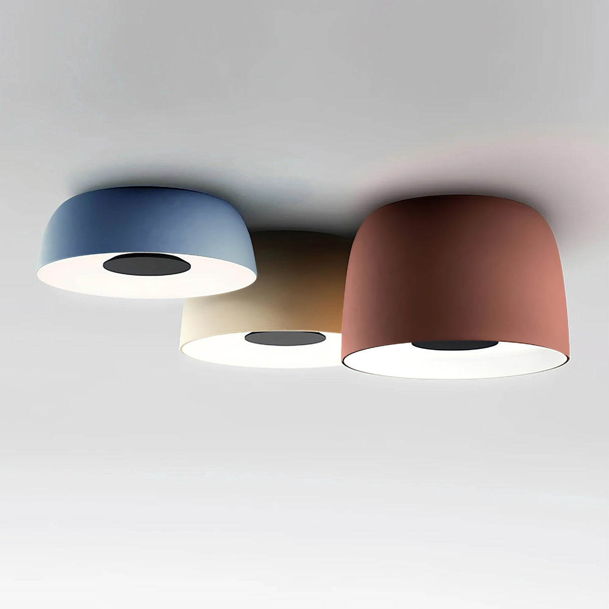 Modern Dome Ceiling Light  Minimalist LED Lighting - Detailed view