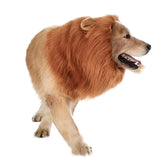 Lion Mane Dog Costume  Adjustable Plush Halloween Pet Wig - Product detail 5