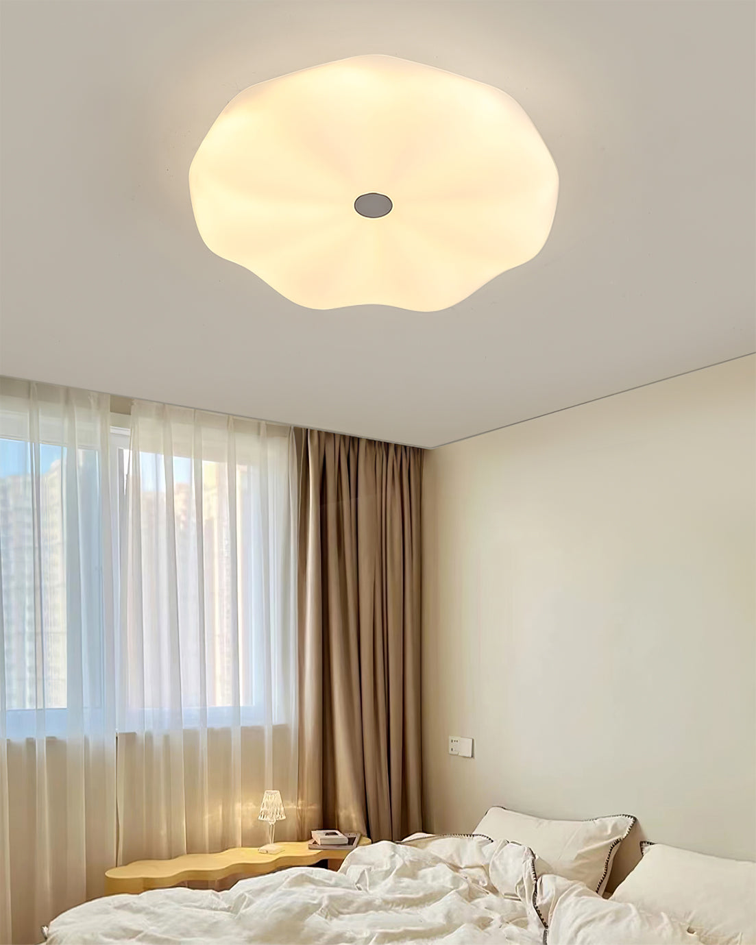 Modern Ceiling Light  Round Minimalist Design - Product detail 8