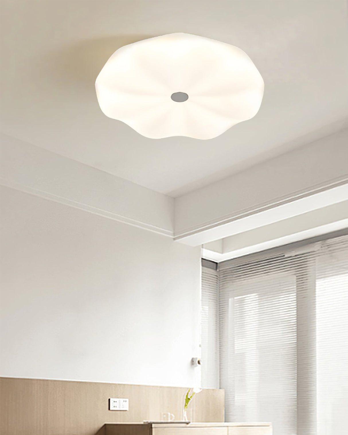 Modern Ceiling Light  Round Minimalist Design - Product detail 5