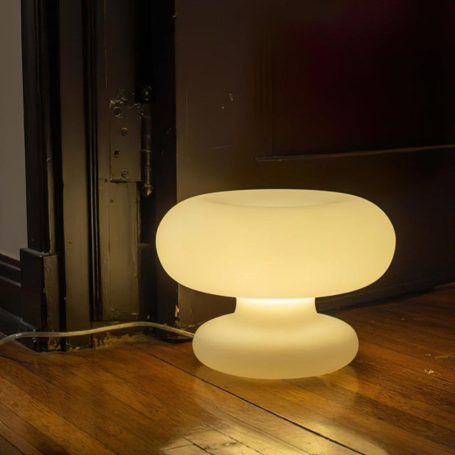 Modern LED Table Lamp  Ring Shape Design With Soft Glow - Product showcase
