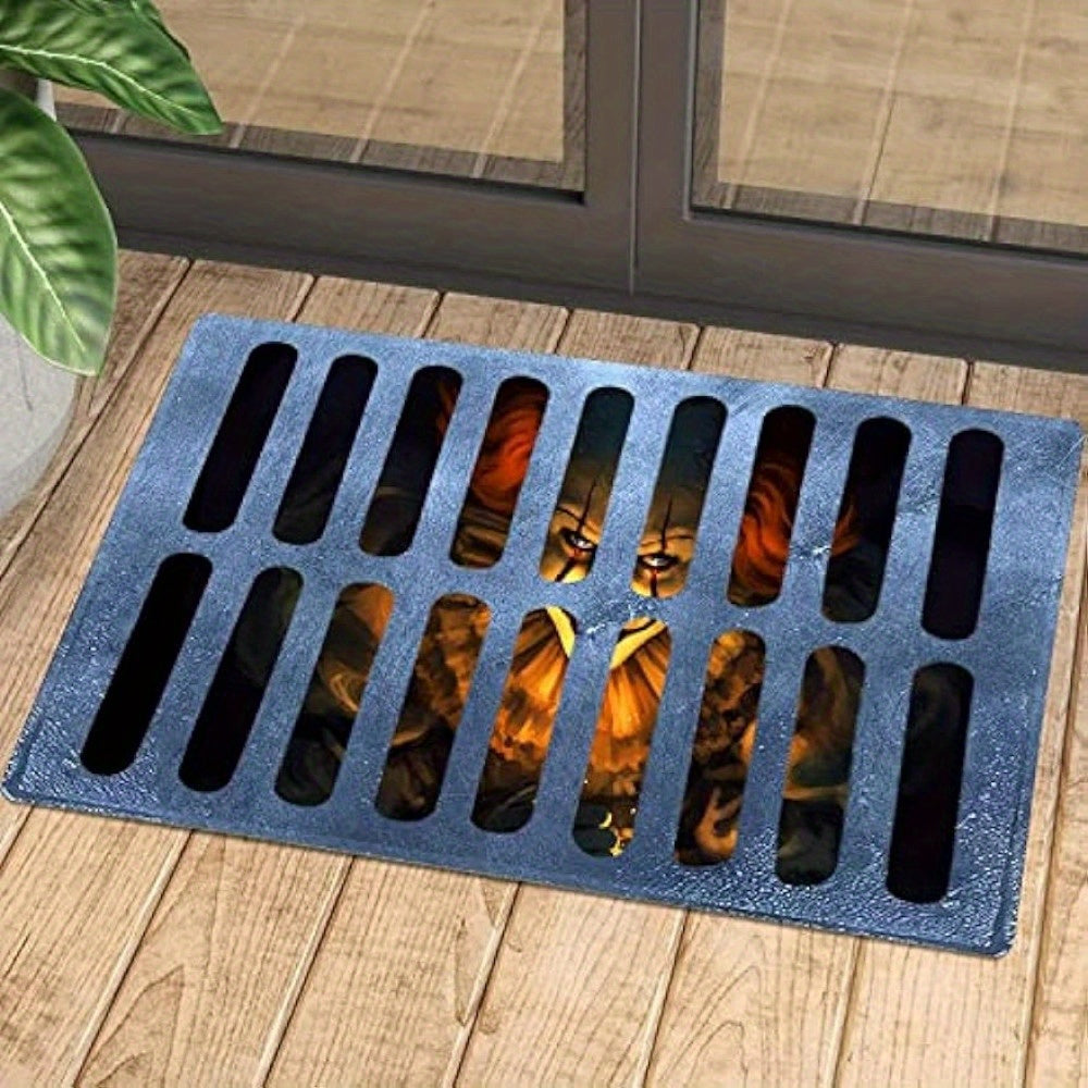Halloween Clown Doormat  3D Sewer Grate Design - Product detail 5