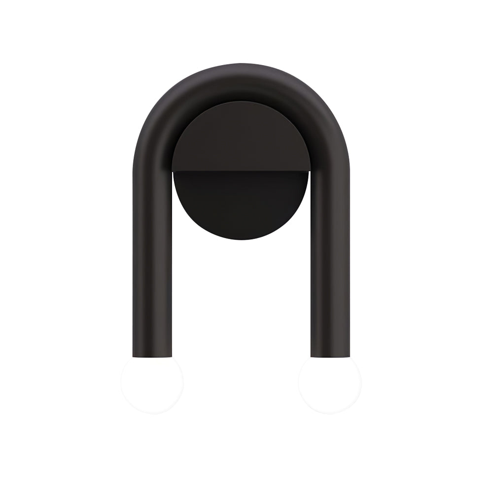 Modern U-Shaped Wall Lamp  Dual Globe LED Design - Product detail 15