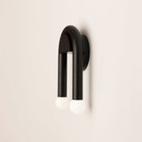 Modern U-Shaped Wall Lamp  Dual Globe LED Design - Product detail 8