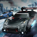 RC Drift Car  4WD All-Terrain Racing with LED Lights - Detailed view