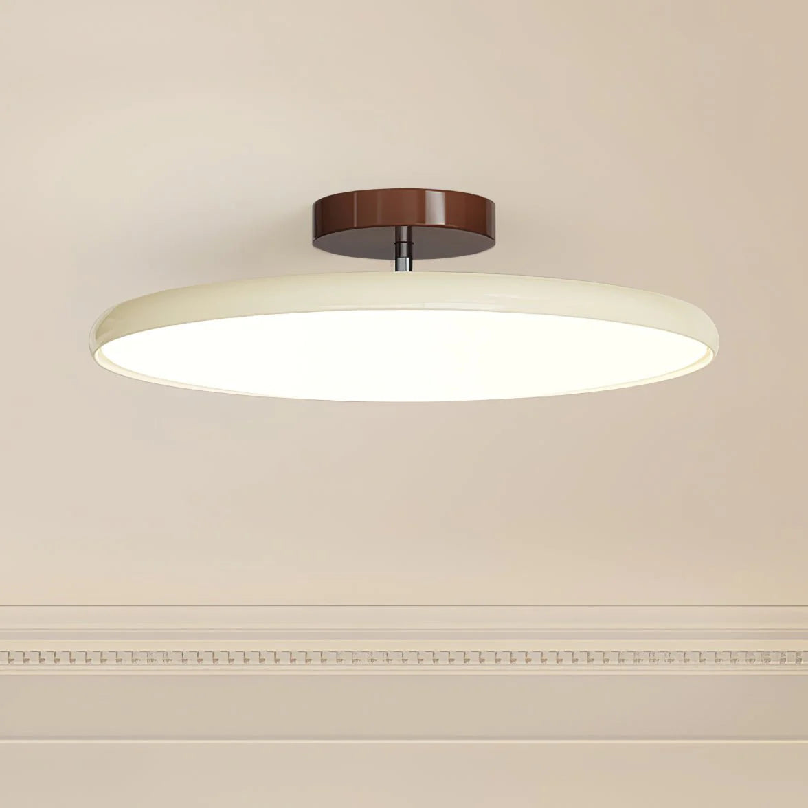 Modern Ceiling Light  Adjustable LED with Sage Green Frame - Product detail 7