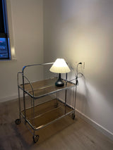 Modern Table Lamp  Black Base With Pleated Shade - Product detail 9