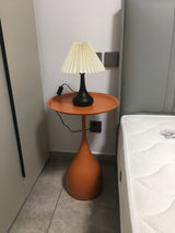 Modern Table Lamp  Black Base With Pleated Shade - Product detail 18