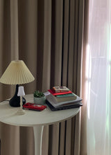 Modern Table Lamp  Black Base With Pleated Shade - Product detail 22