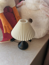 Modern Table Lamp  Black Base With Pleated Shade - Product detail 28