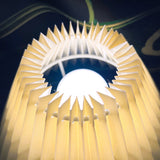Modern Table Lamp  Black Base With Pleated Shade - Product detail 36
