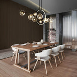 Modern LED Ceiling Chandelier  Floating Glass Spheres Design - Product example