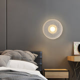 Modern LED Wall Lamp  Textured Resin Design - Product detail 4