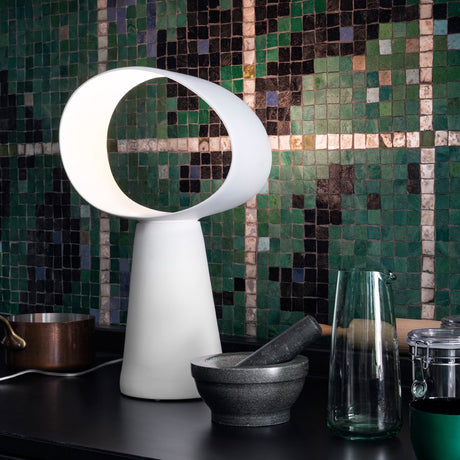 Modern Table Lamp  Sculptural Elliptical Design - Product detail 4
