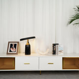 Modern Marble Table Lamp  Adjustable Metal Shade - Product detail 8