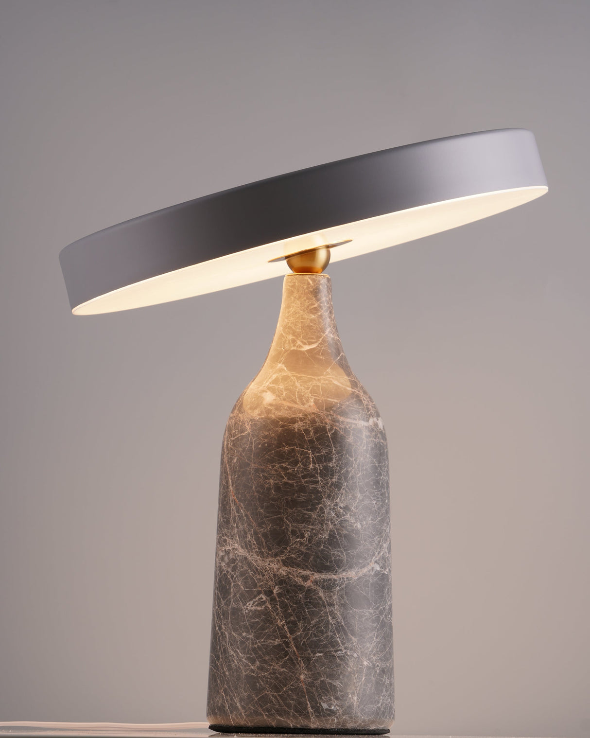 Modern Marble Table Lamp  Adjustable Metal Shade - Product detail 49