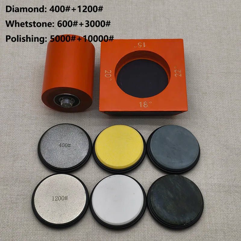 Diamond Knife Sharpener  Adjustable 4-Angle Rolling System - Product detail 9