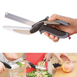 Multi-Function Kitchen Scissors  3-in-1 Smart Cutting Board Design - Product showcase