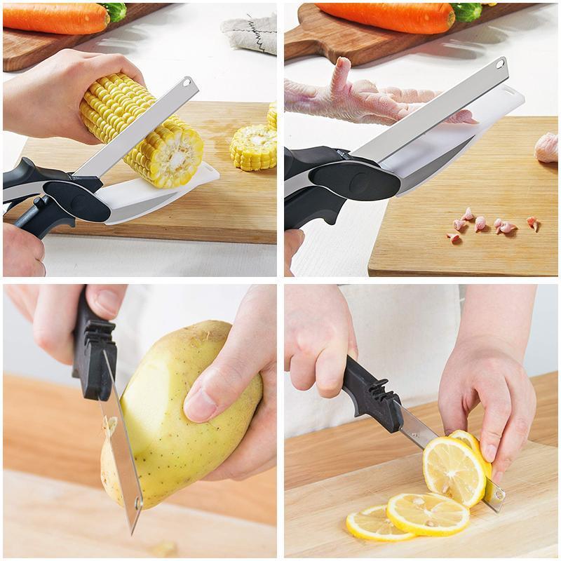 Multi-Function Kitchen Scissors  3-in-1 Smart Cutting Board Design - Product detail 7