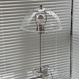 Modern Table Lamp  Aqua Dome Shade With Chrome Base - Product detail 10